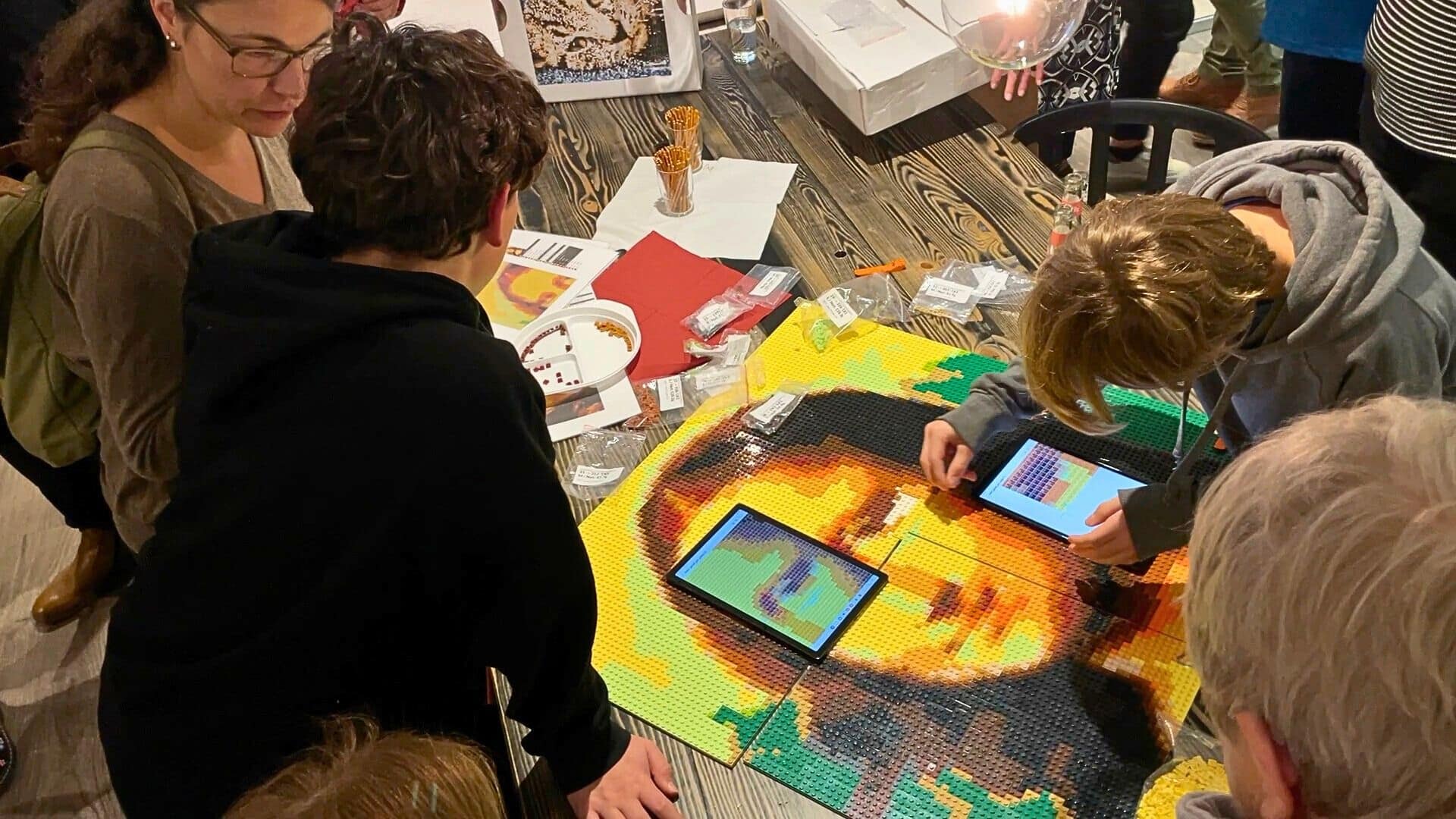 Brickmosaicdesigner and the Mona Lisa